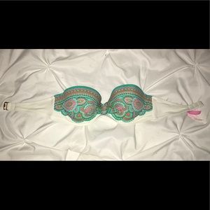 Paisley Bandeau Bikini Top